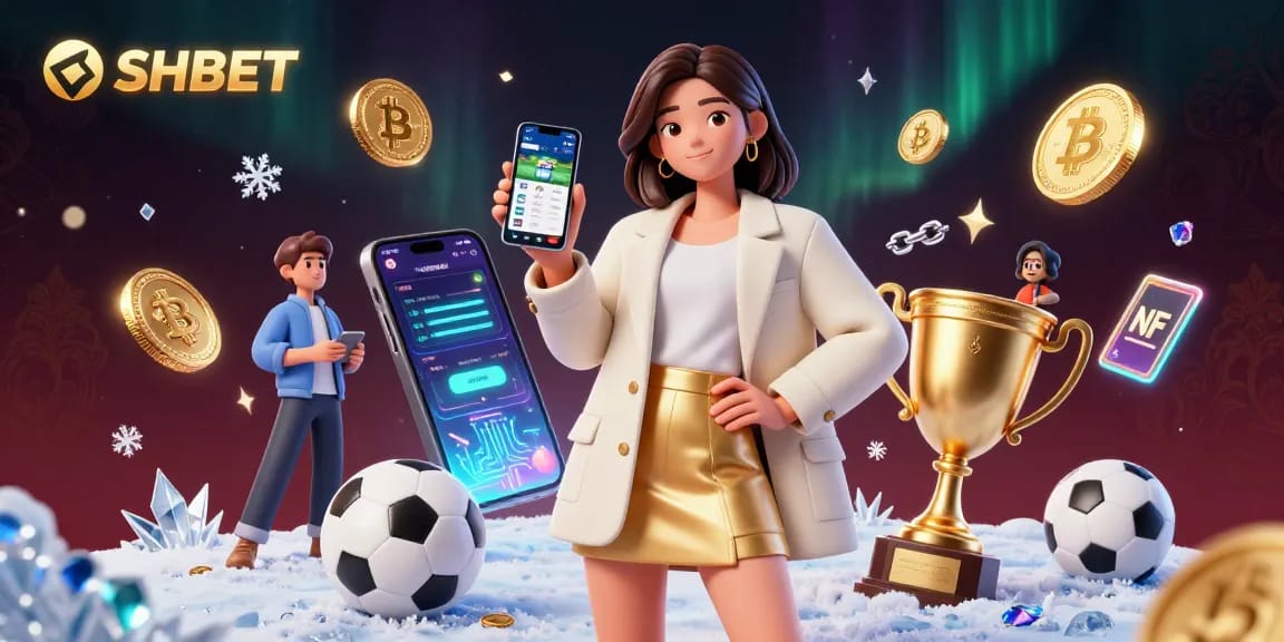 Engage with SHBET's vibrant casino atmosphere showcasing sports betting excitement and crypto integration