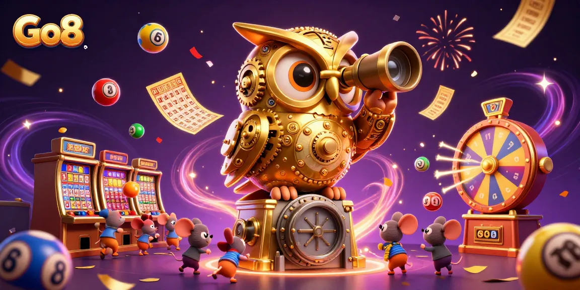 Engage in exhilarating gameplay at Go8 with dynamic casino elements and characters.