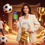 Engage with nowgoal bóng đá through an energetic visual of sports betting excitement with a detailed illustration