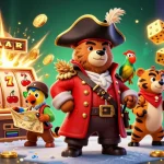 Engage with rút tiền rr88 for instant cashouts at vibrant slots, featuring a playful pirate theme.