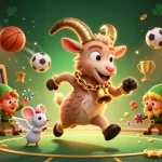 kkwin features a dynamic scene with Krampus and playful characters in a vibrant casino atmosphere.