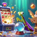Engage with ginaste's exciting online slot experience featuring vibrant characters and game elements.